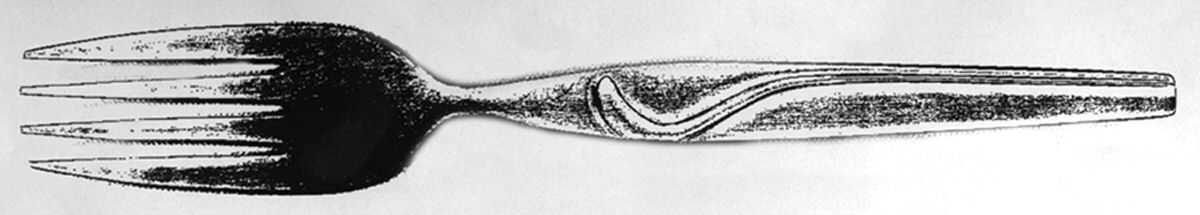 UNF496 (Stainless) Fork by Unknown Mfg Silver-1