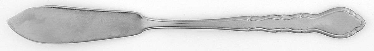 UNF497 (Stainless) Flat Handle Master Butter Knife by Unknown Mfg Silver-1