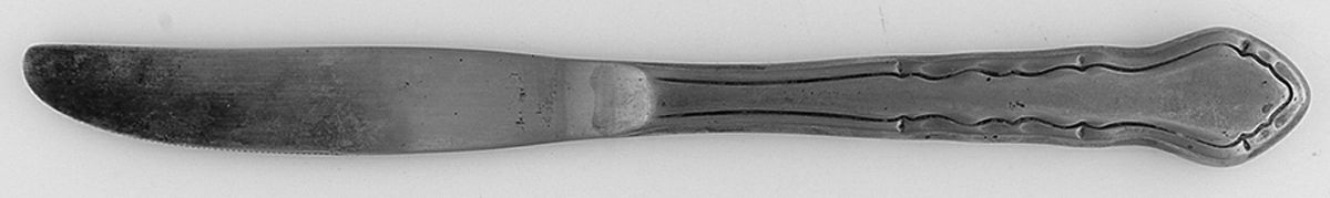 UNF497 (Stainless) Modern Hollow Knife by Unknown Mfg Silver-1