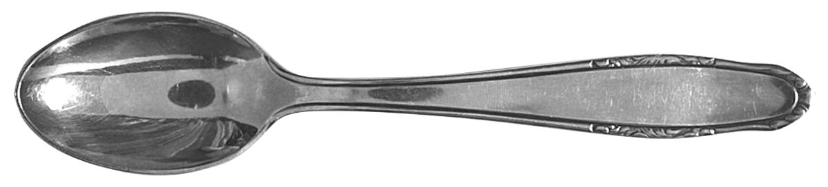 UNF498 (Silverplate) Teaspoon by Unknown Mfg Silver-1