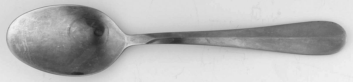Tuksbury (Stainless) Place/Oval Soup Spoon by Unknown Mfg Silver-1