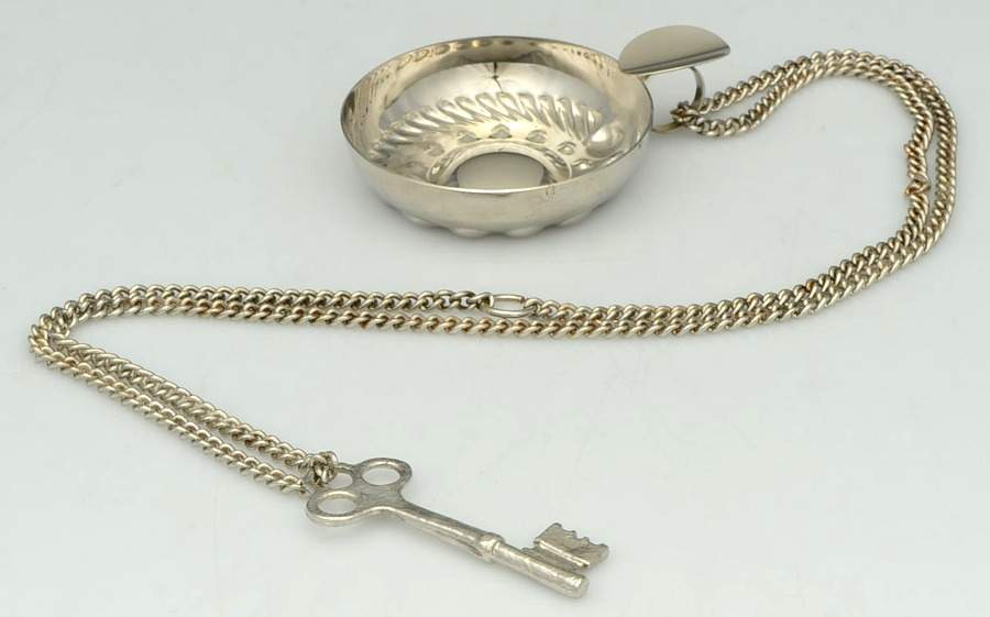Silverplate Hollowware Tastevin Server by Unknown Manufacturer-1