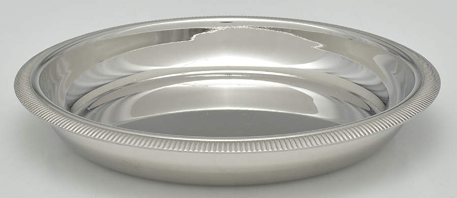 Silverplate Hollowware 7" Round Shallow Bowl by Unknown Manufacturer-1