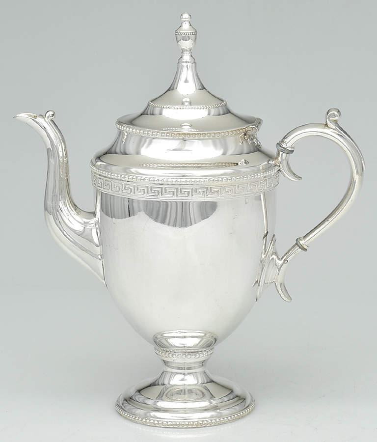 Silverplate Hollowware Silverplate Coffee Pot by Unknown Manufacturer-1