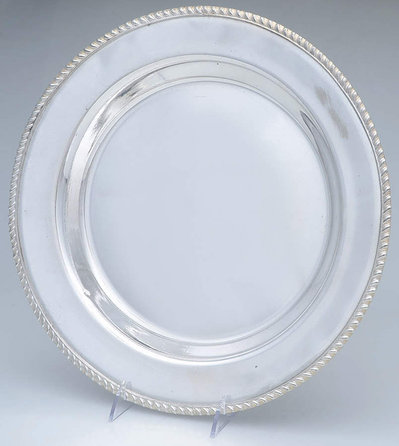 Silverplate Hollowware 14" Silverplate Buffet Dish/Tray by Unknown Manufacturer-1