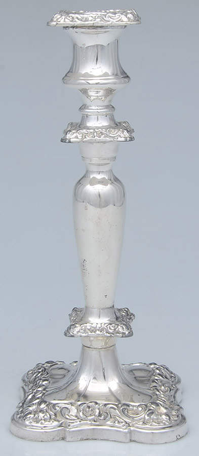 Silverplate Hollowware 10" Candlestick by Unknown Manufacturer-1