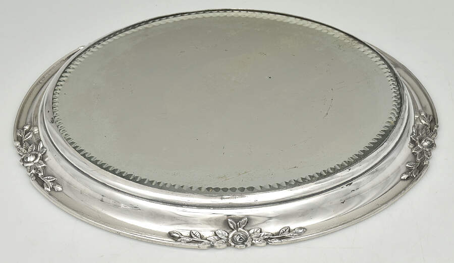 Silverplate Hollowware Plateau by Eureka-1