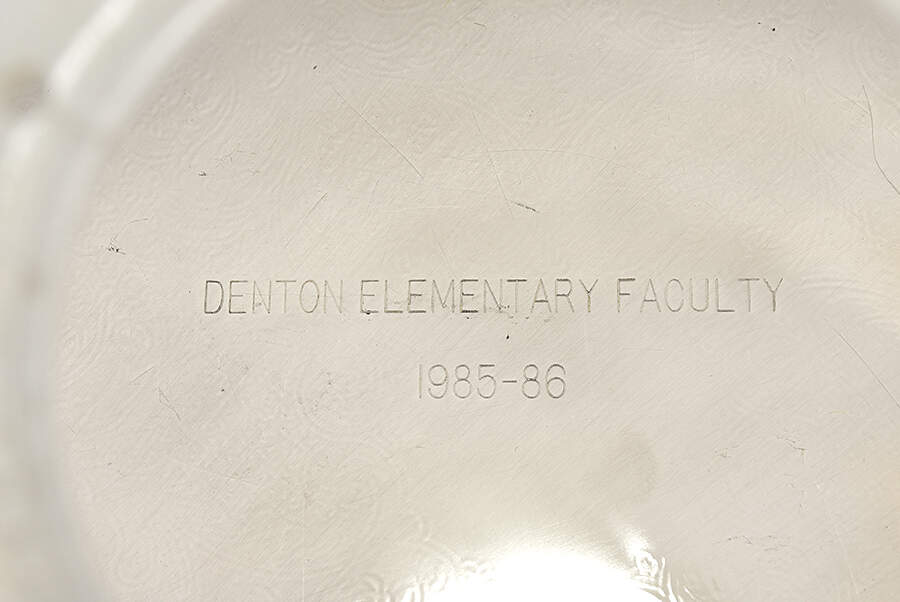 Silverplate Hollowware 14" Round Tray by Unknown Manufacturer-5