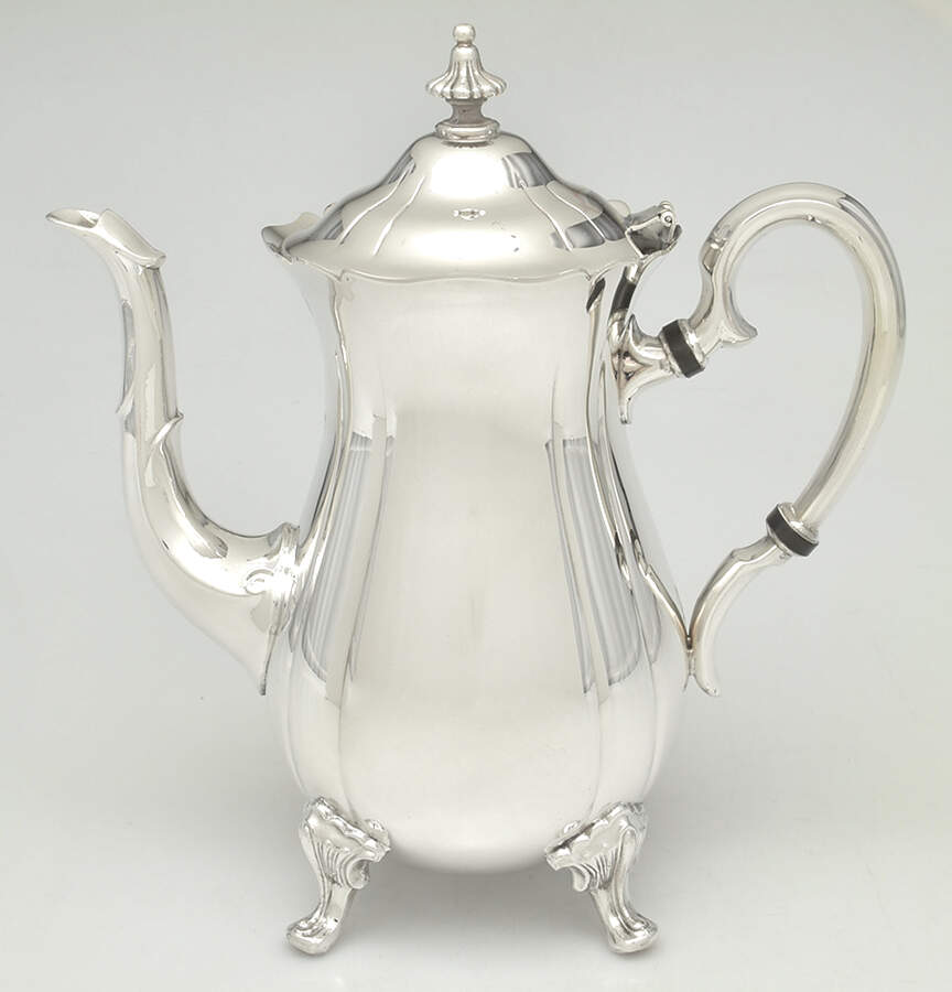 Silverplate Hollowware Coffee Pot by Unknown Manufacturer-1