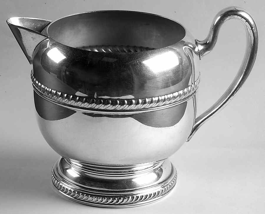 Silverplate Hollowware Small Plated Water Pitcher by Unknown Manufacturer-1