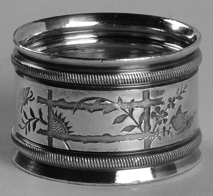 Silverplate Hollowware Napkin Ring by Unknown Manufacturer-1