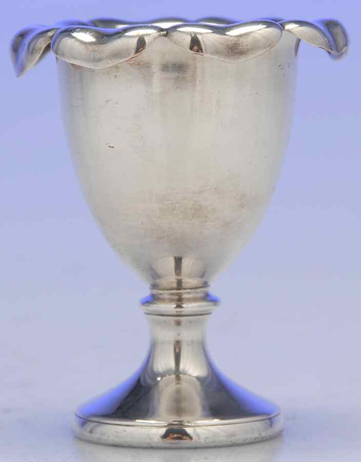 Silverplate Hollowware Egg Cup by Unknown Manufacturer-1