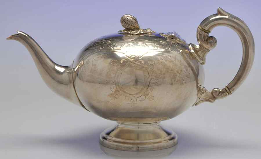 Silverplate Hollowware Teapot by Unknown Manufacturer-1