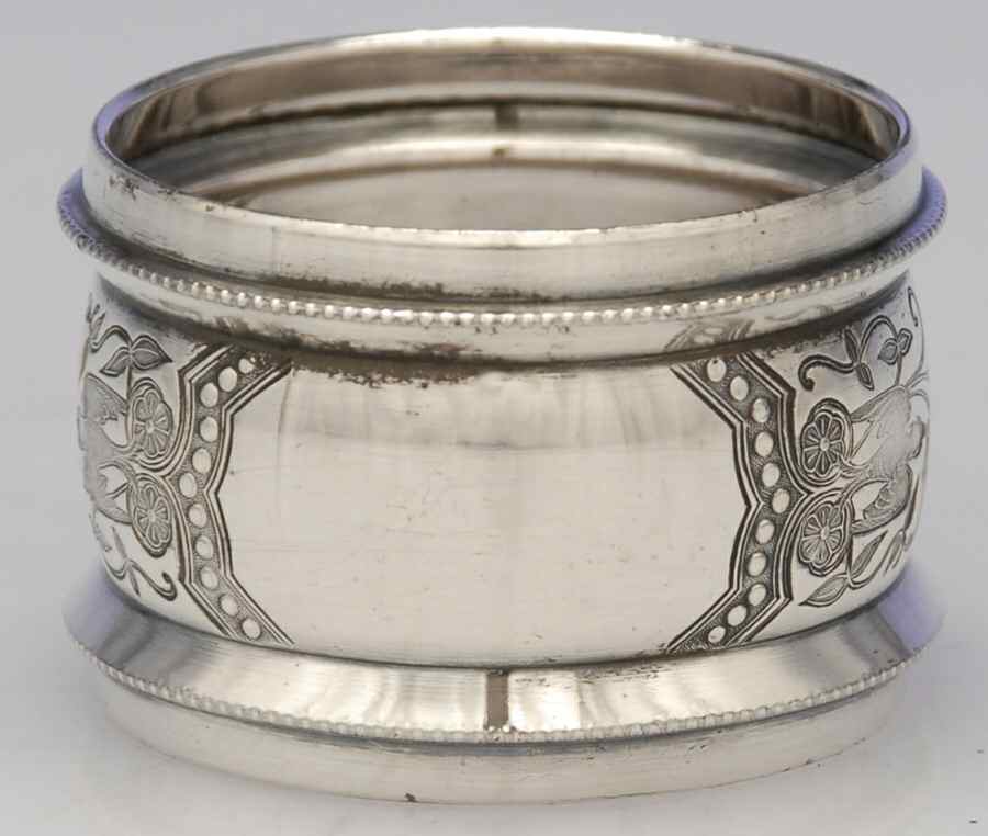 Silverplate Hollowware Napkin Ring by Unknown Manufacturer-1