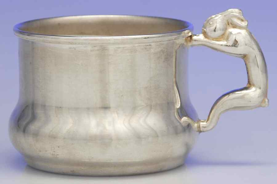Silverplate Hollowware Silverplate Baby Cup by Unknown Manufacturer-1