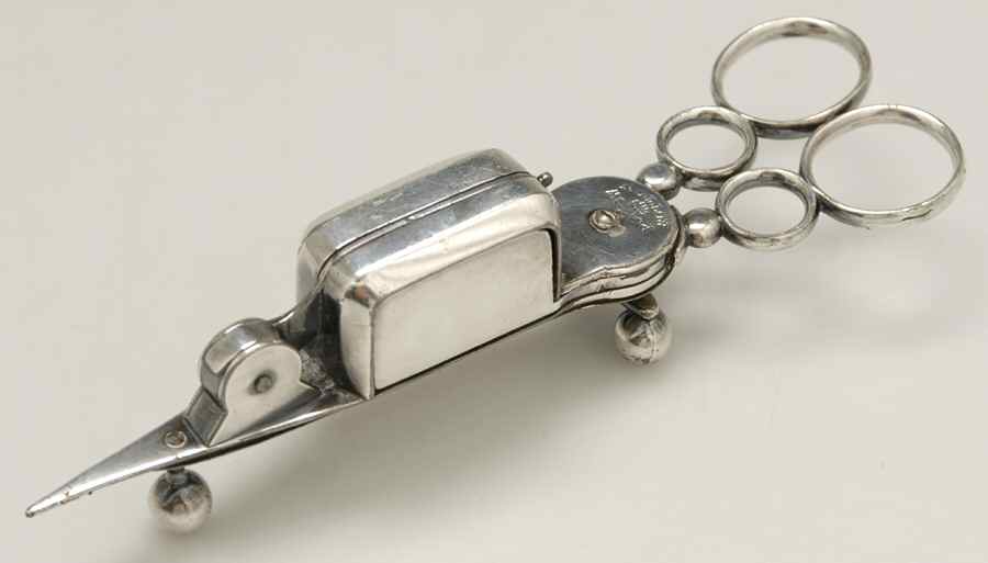 Silverplate Hollowware Candlewick Trimmer by Unknown Manufacturer-1
