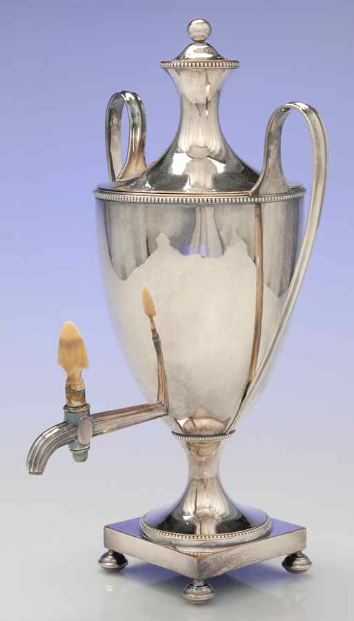 Silverplate Hollowware Small Silverplate Coffee Urn by Unknown Manufacturer-1