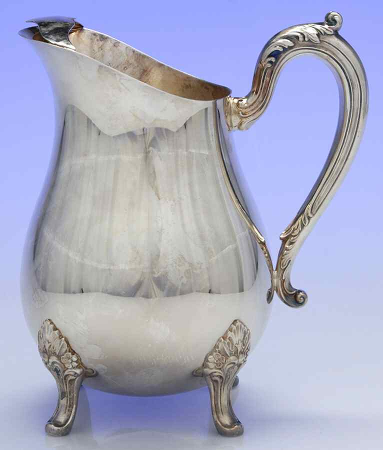 Silverplate Hollowware Pitcher by Unknown Manufacturer-1