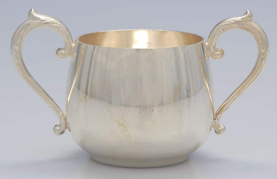 Silverplate Hollowware Open Sugar Bowl by Unknown Manufacturer-1