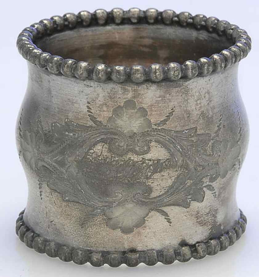 Silverplate Hollowware Napkin Ring by Unknown Manufacturer-1