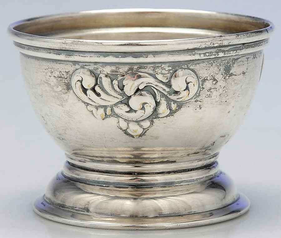 Silverplate Hollowware Master Open Salt by Unknown Manufacturer-1