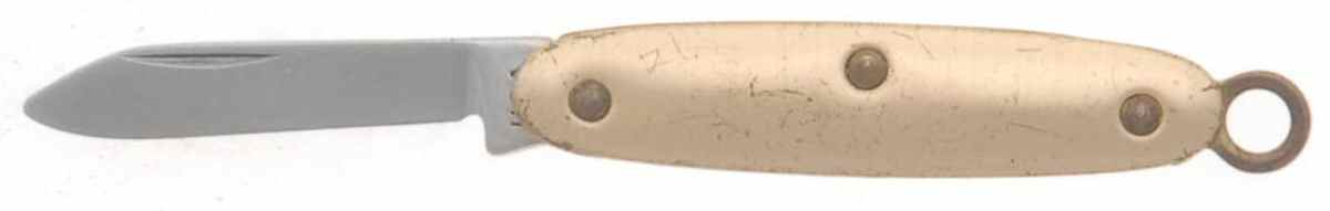Silverplate Hollowware 1" Pocket Knife by Unknown Manufacturer-1