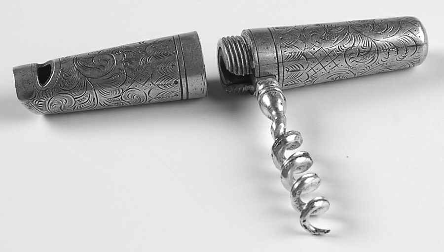 Silverplate Hollowware Corkscrew by Unknown Manufacturer-1