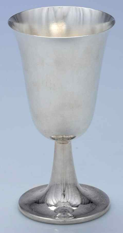 Silverplate Hollowware Water Goblet by Unknown Manufacturer-1