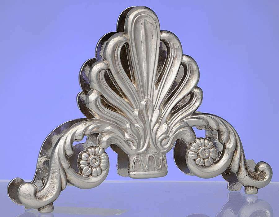 Silverplate Hollowware Individual Napkin Holder by Unknown Manufacturer-1