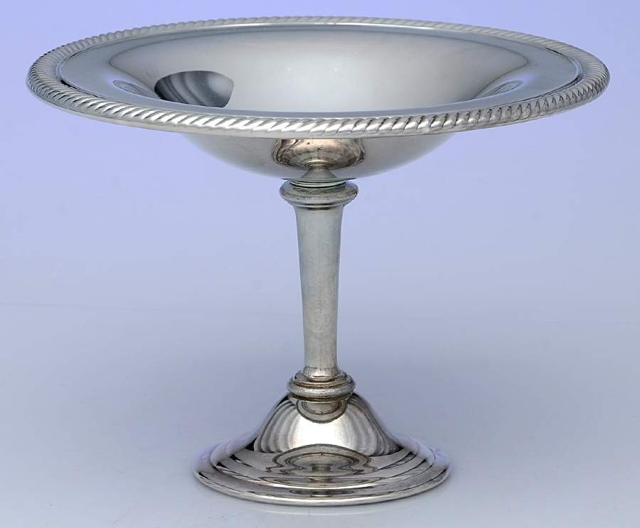 Silverplate Hollowware Round Compote (Height X Width) by Unknown Manufacturer-1