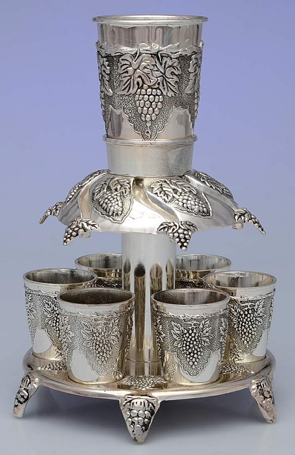 Silverplate Hollowware Wine Fountain by Unknown Manufacturer-1