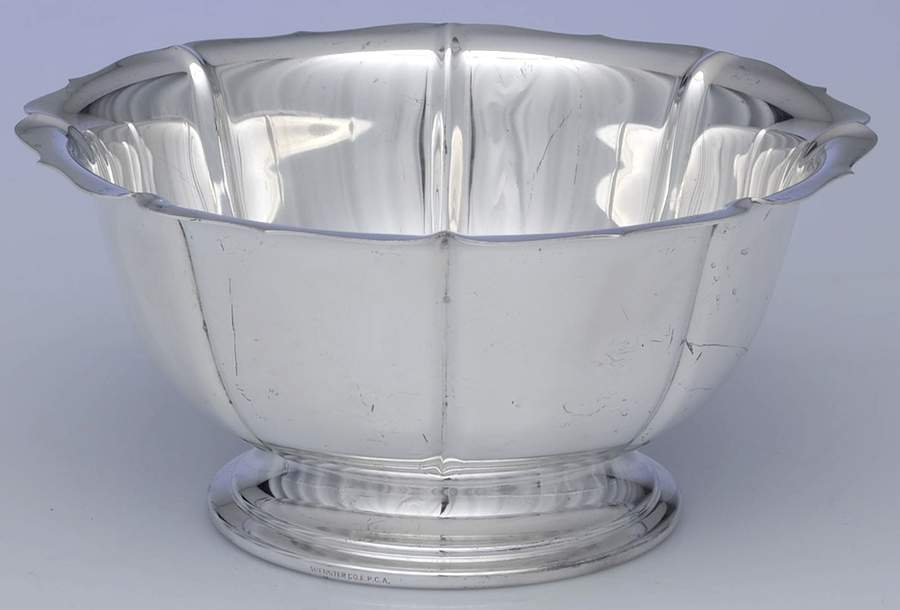 Silverplate Hollowware 8" Round Vegetable by Unknown Manufacturer-1