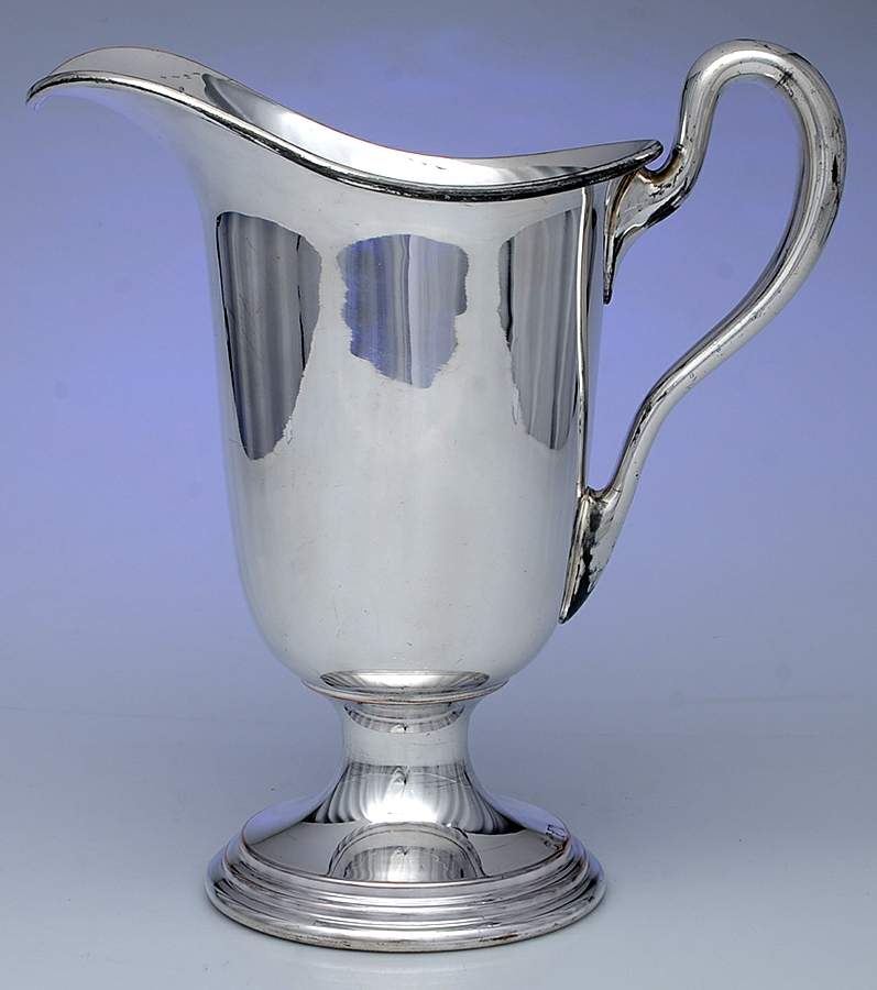 Silverplate Hollowware Pitcher by Unknown Manufacturer-1