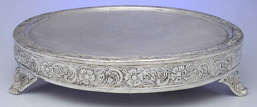 Silverplate Hollowware Plateau by Unknown Manufacturer-1