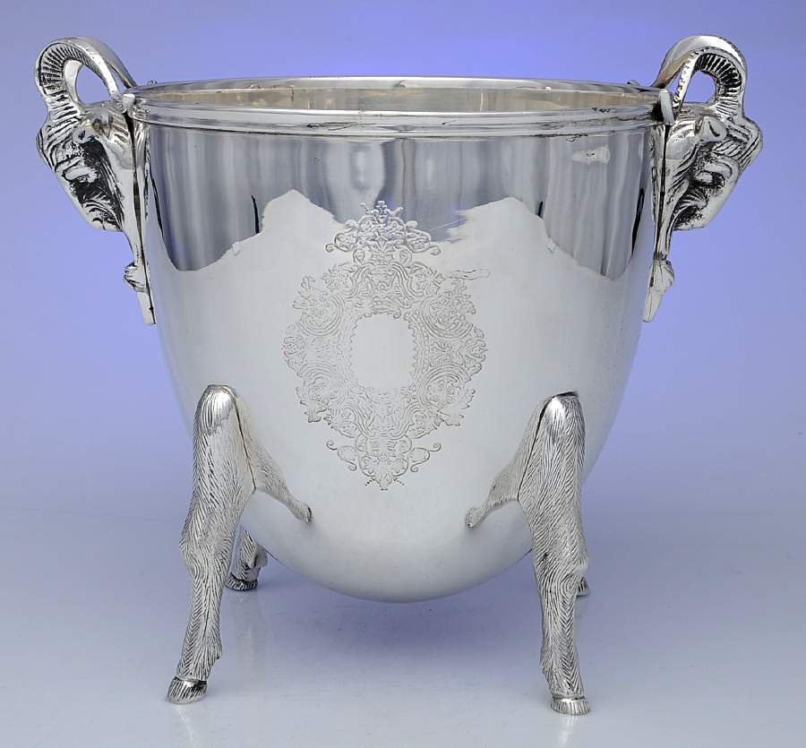 Silverplate Hollowware Ice Bucket No Lid by Unknown Manufacturer-1