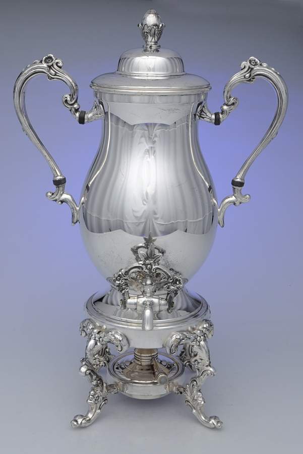 Silverplate Hollowware Silverplate Coffee Urn by Unknown Manufacturer-1
