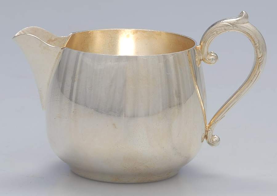 Silverplate Hollowware Creamer by Unknown Manufacturer-1