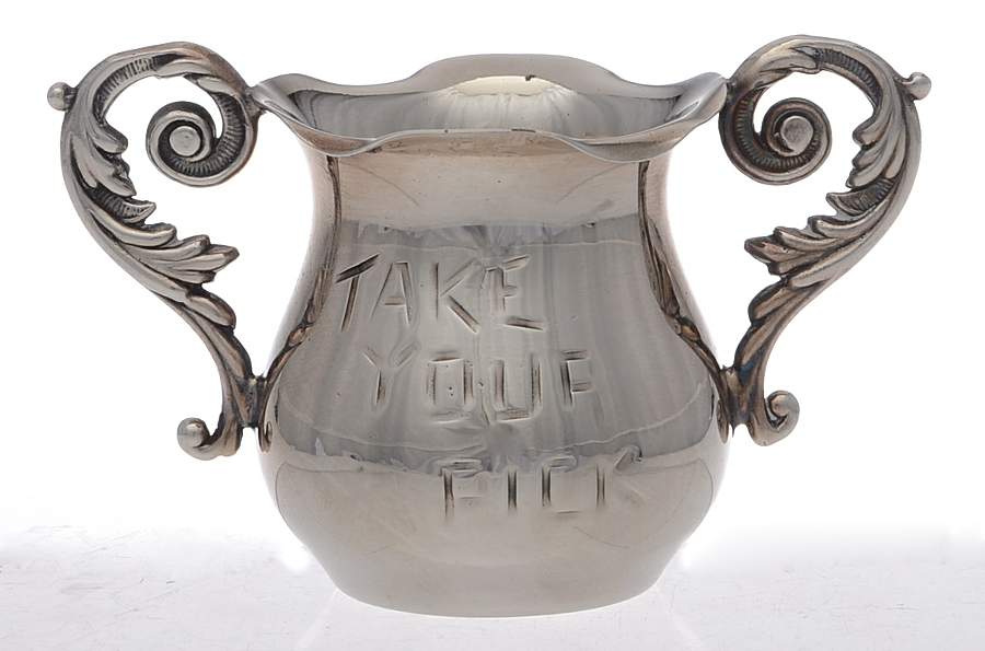 Silverplate Hollowware Silverplate Toothpick Holder by Unknown Manufacturer-1