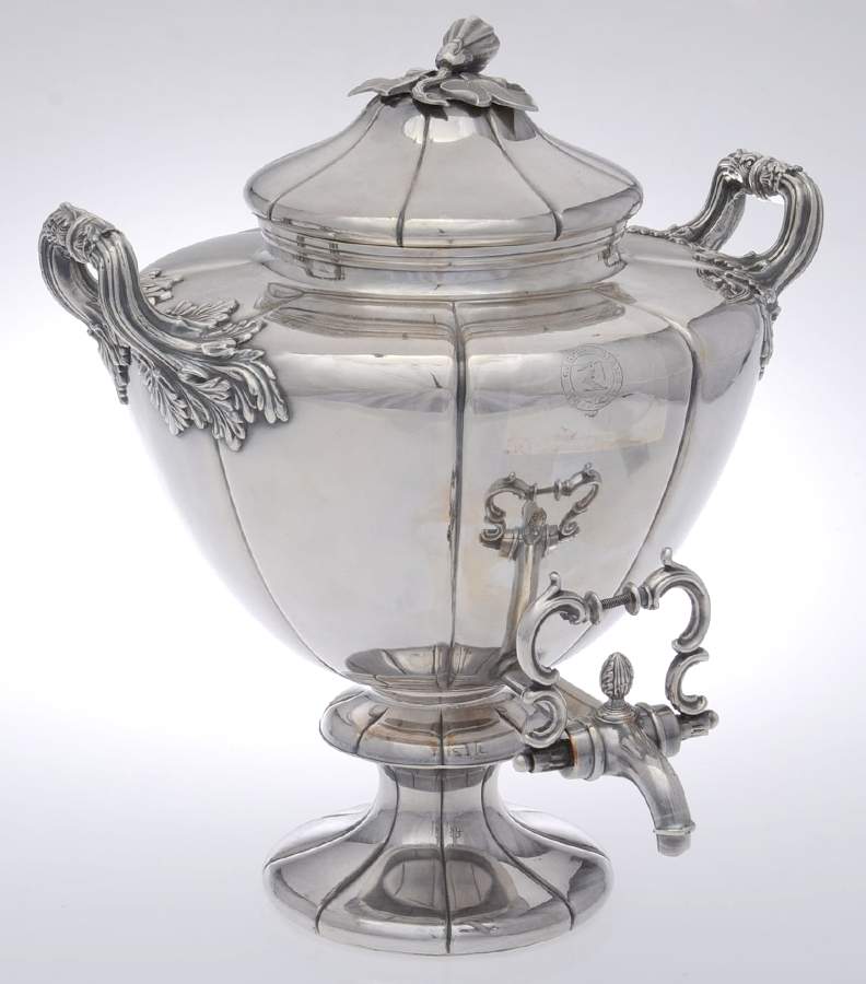 Silverplate Hollowware Samovar/Coffee Urn by Unknown Manufacturer-1