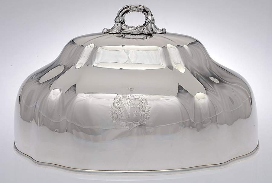 Silverplate Hollowware Entree Cover by Unknown Manufacturer-1
