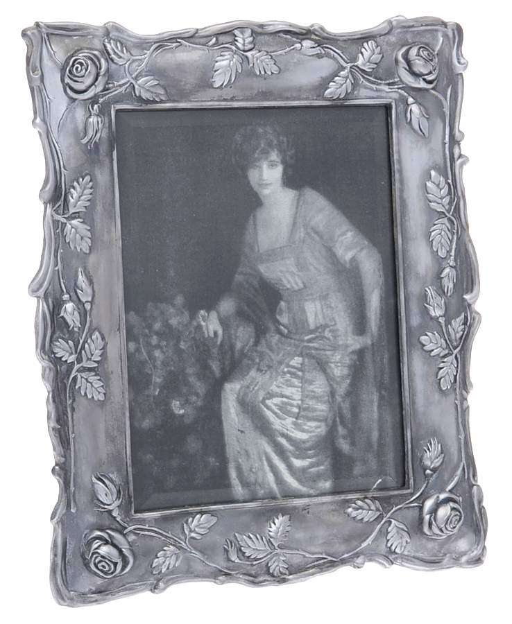 Silverplate Hollowware Frame-Holds 5" X 7" Picture by Unknown Manufacturer-1