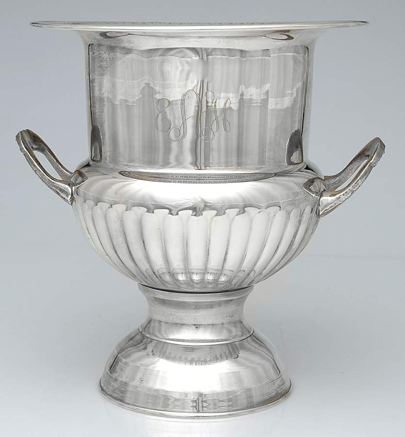 Silverplate Hollowware Champagne/Wine Cooler by Unknown Manufacturer-1
