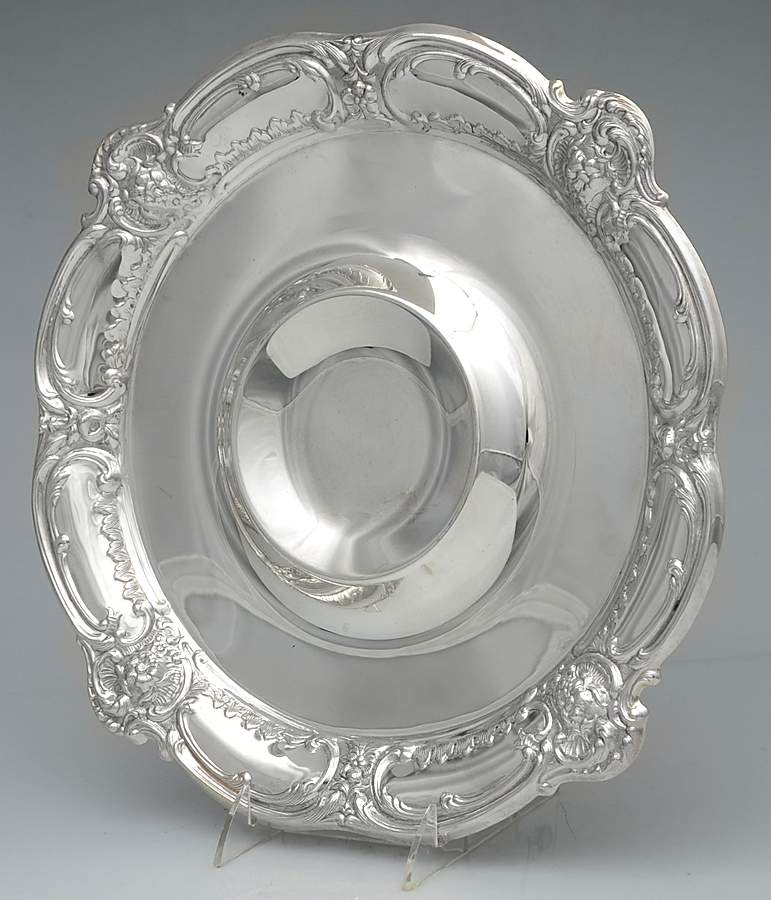 Silverplate Hollowware Tray for Chip & Dip Set by Unknown Manufacturer-1
