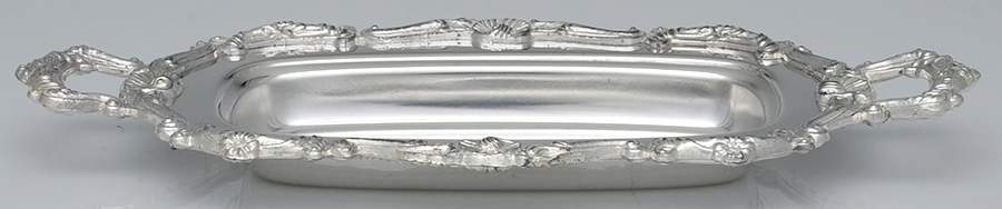 Silverplate Hollowware 1/4 Pound Silverplate Butter Dish, No Liner by Unknown Manufacturer-1