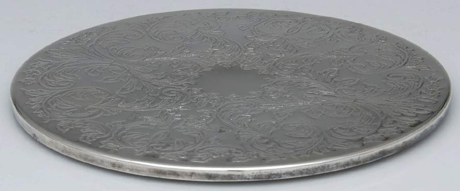 Silverplate Hollowware Trivet by Unknown Manufacturer-1