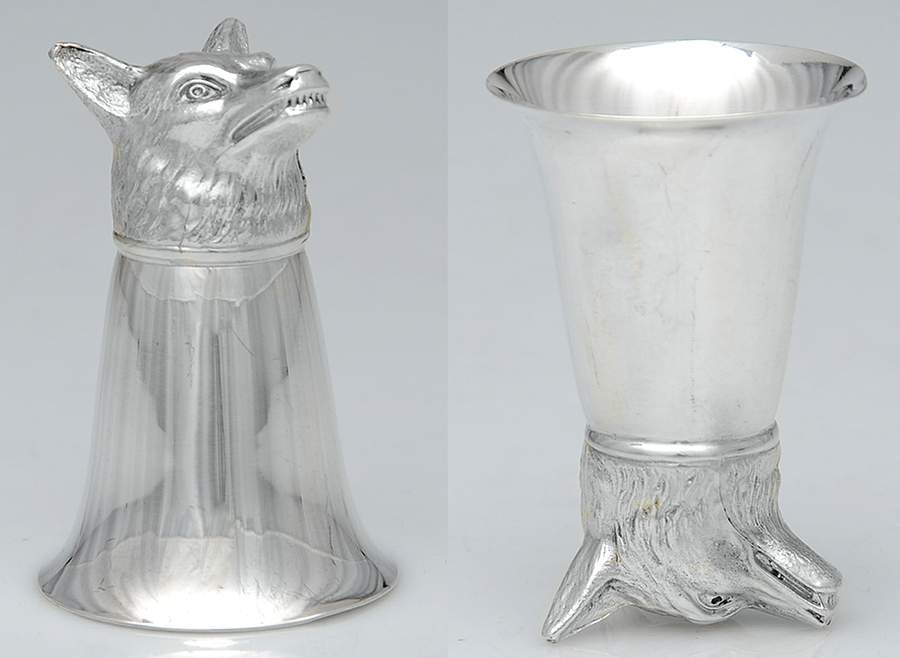Silverplate Hollowware Sake Cup by Unknown Manufacturer-1