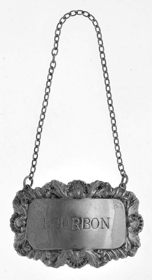 Silverplate Hollowware Decanter Label by Unknown Manufacturer-1