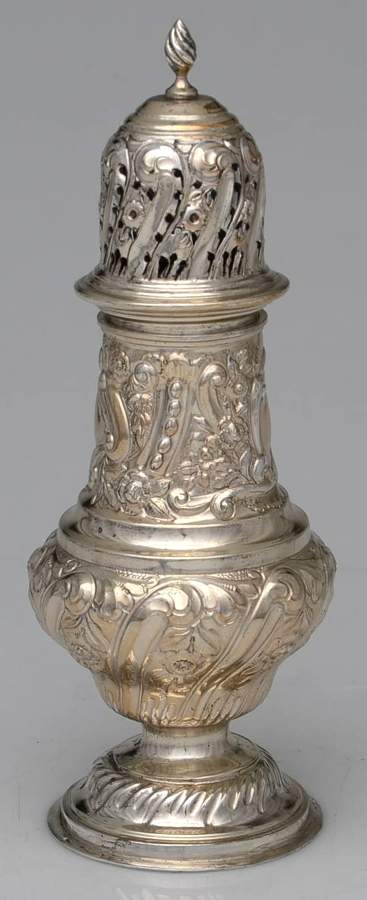 Silverplate Hollowware Muffineer by Unknown Manufacturer-1
