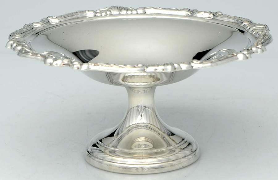 Silverplate Hollowware Round Compote (Height X Width) by Unknown Manufacturer-1