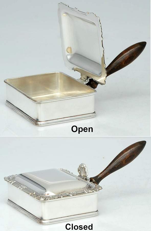 Silverplate Hollowware Minature Silent Butler by Unknown Manufacturer-1